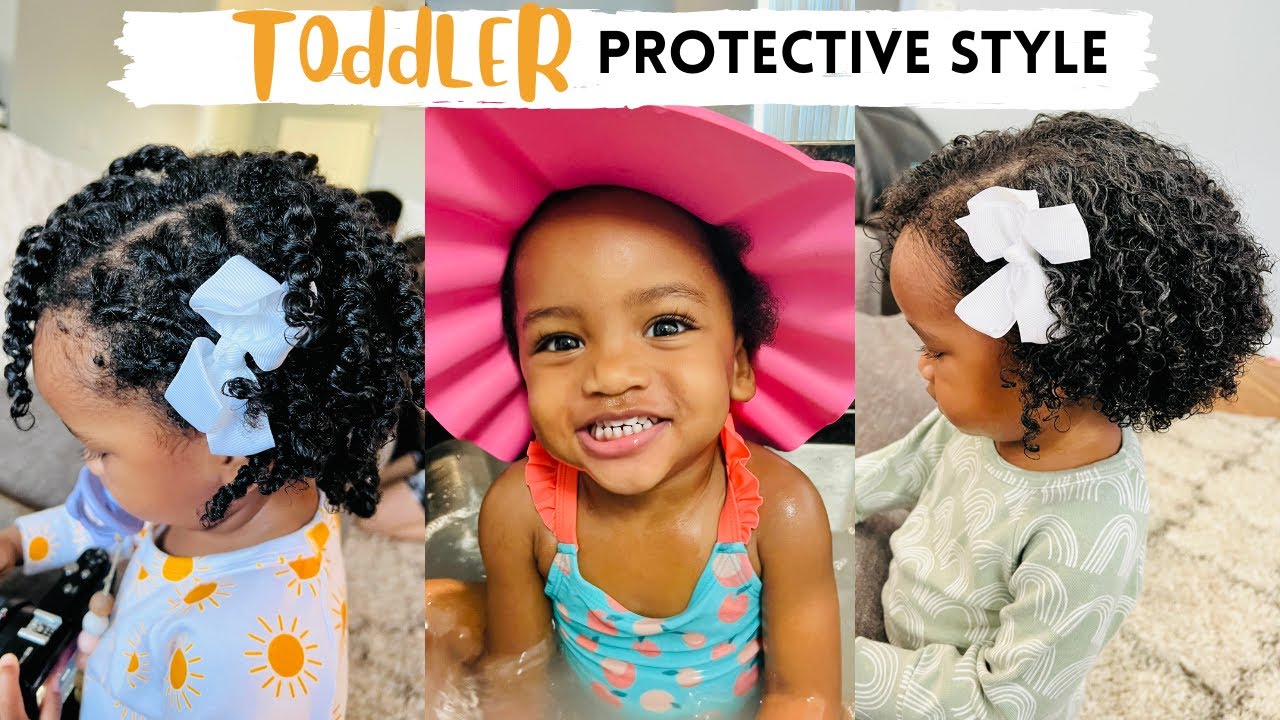 TODDLER Two Strand Twists PROTECTIVE Style & MORE | Reagan Sanai NATURAL HAIR Essentials