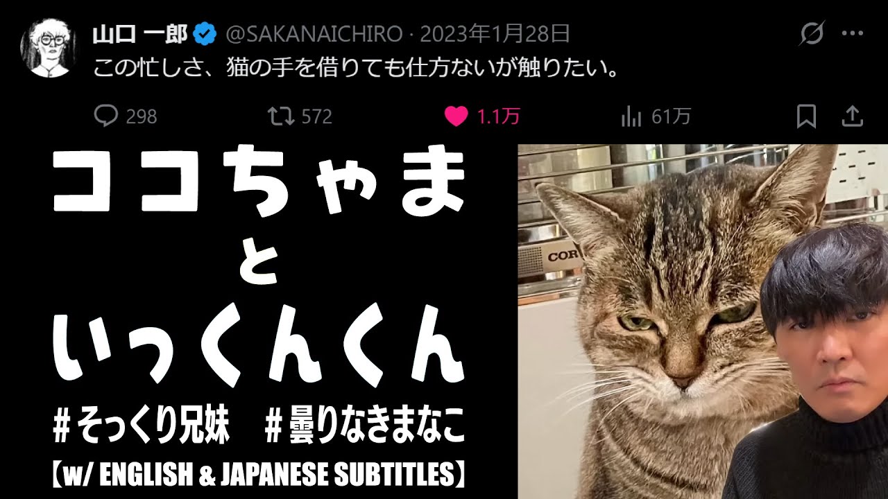 サカナクションの新曲「いらない」 ココちゃまの感想が気になりすぎる いっくんくん (サカナクション 山口一郎) 【w/ ENGLISH & JAPANESE SUBTITLES】