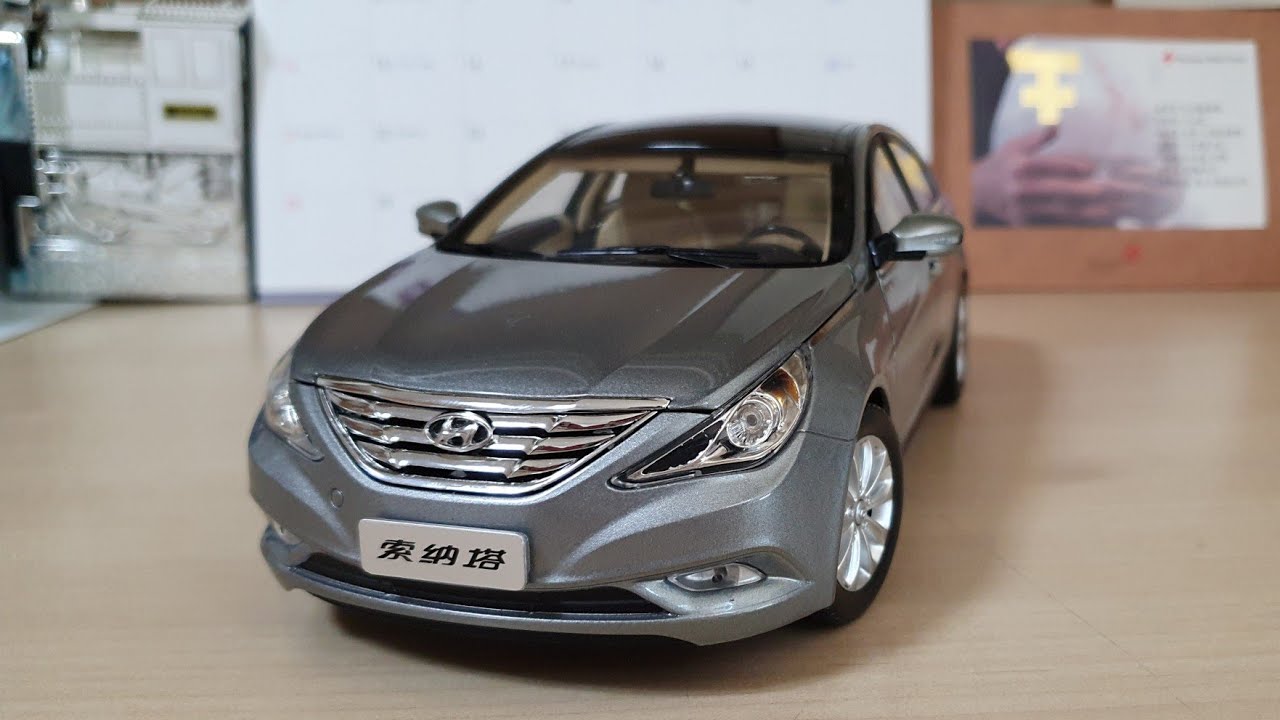 [개봉기] 1:18 파우디 현대 Yf 쏘나타 다이캐스트  1:18 paudi hyundai yf sonata diecast review+unboxing