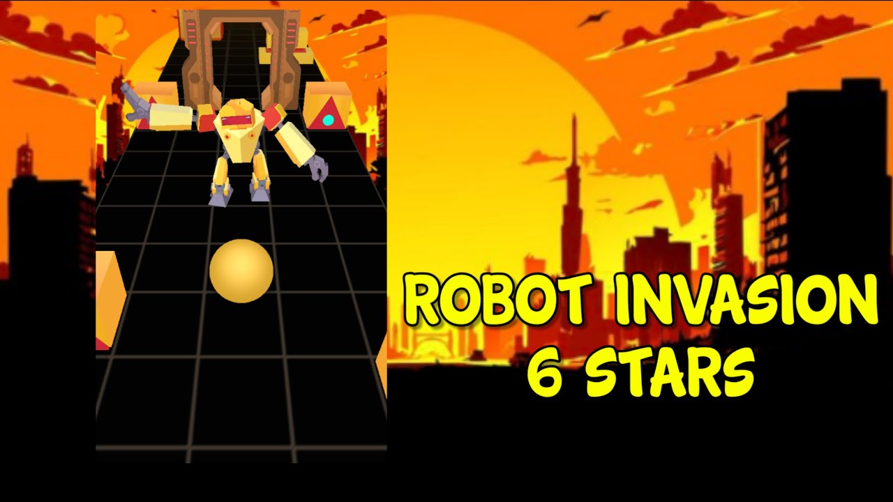 Rolling sky Remake Robot invasion