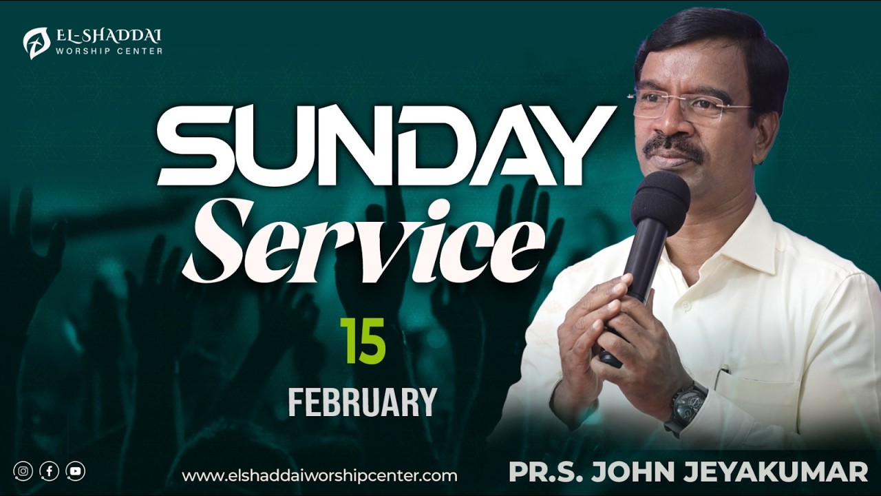 Sunday First Service | 15-02-2026 | 🔴 Live