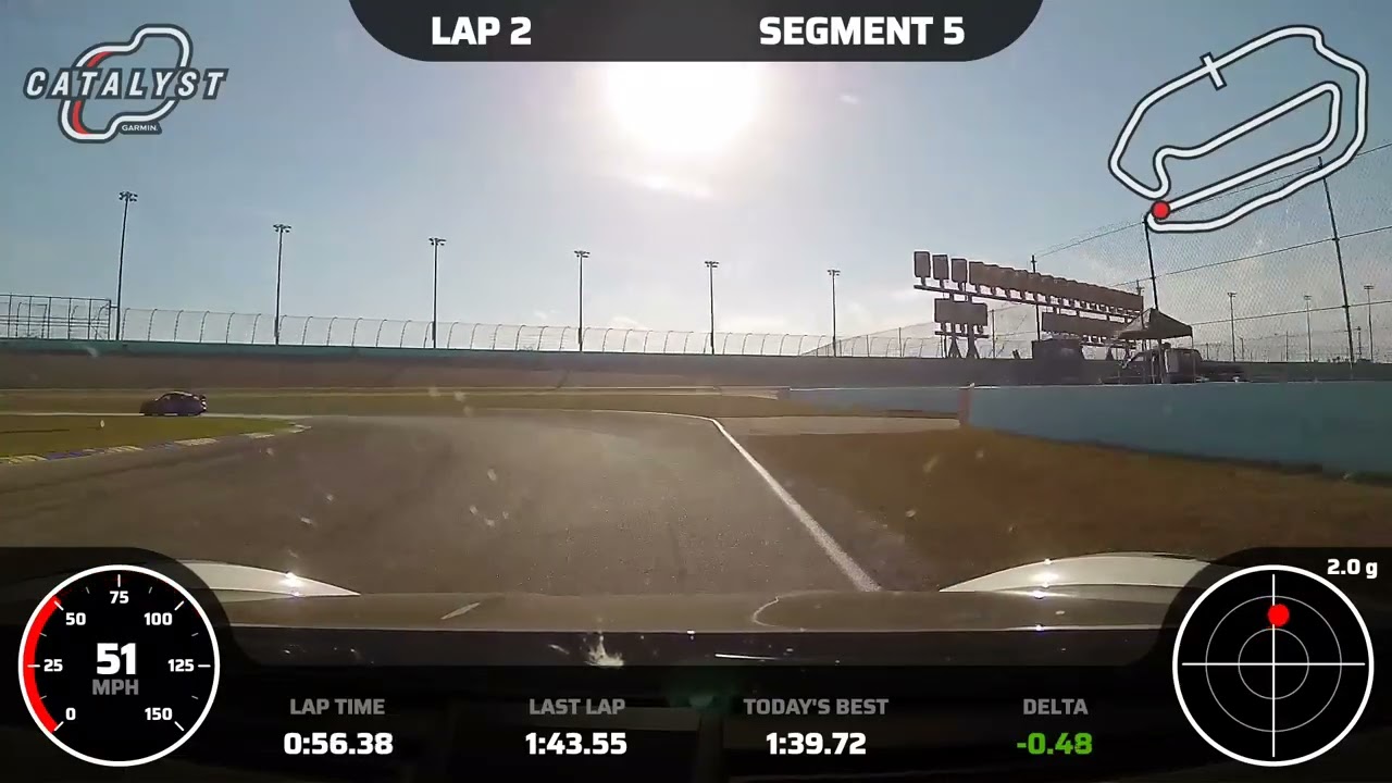 1:39.01 at Homestead in my GT4RS