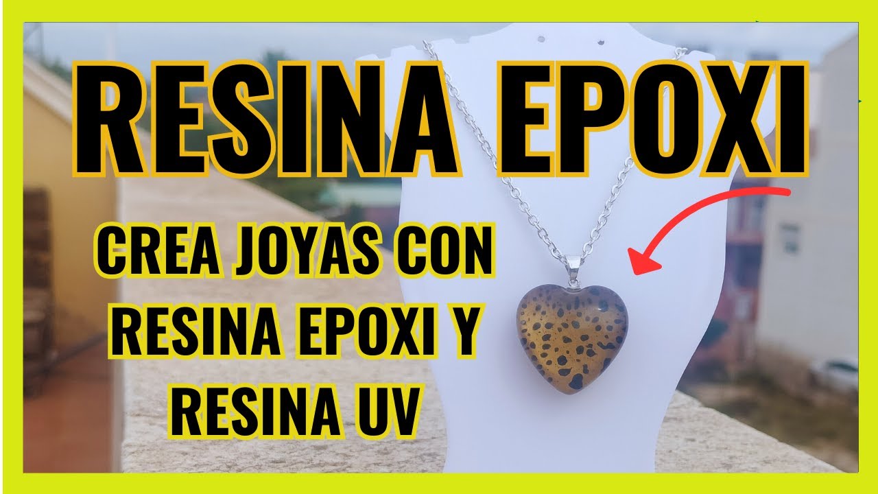 Tutorial de RESINA EPOXI. Crea Joyas Únicas con Resina epoxi & Resina UV 💎✨ #resinaepoxi #epoxy