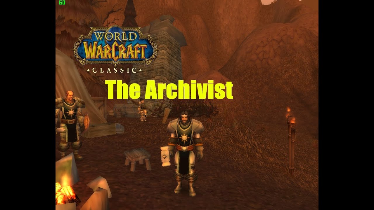 World of Warcraft. Quests - The Archivist