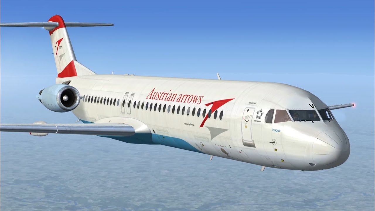Microsoft Flight Simulator X | Vienna - Berlin | Digital Aviation Fokker 100