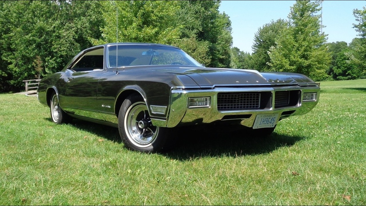 Где фары? 1968 Buick Riviera в зелёном цвете и история Ride on My Car с Лу Костабайлом
