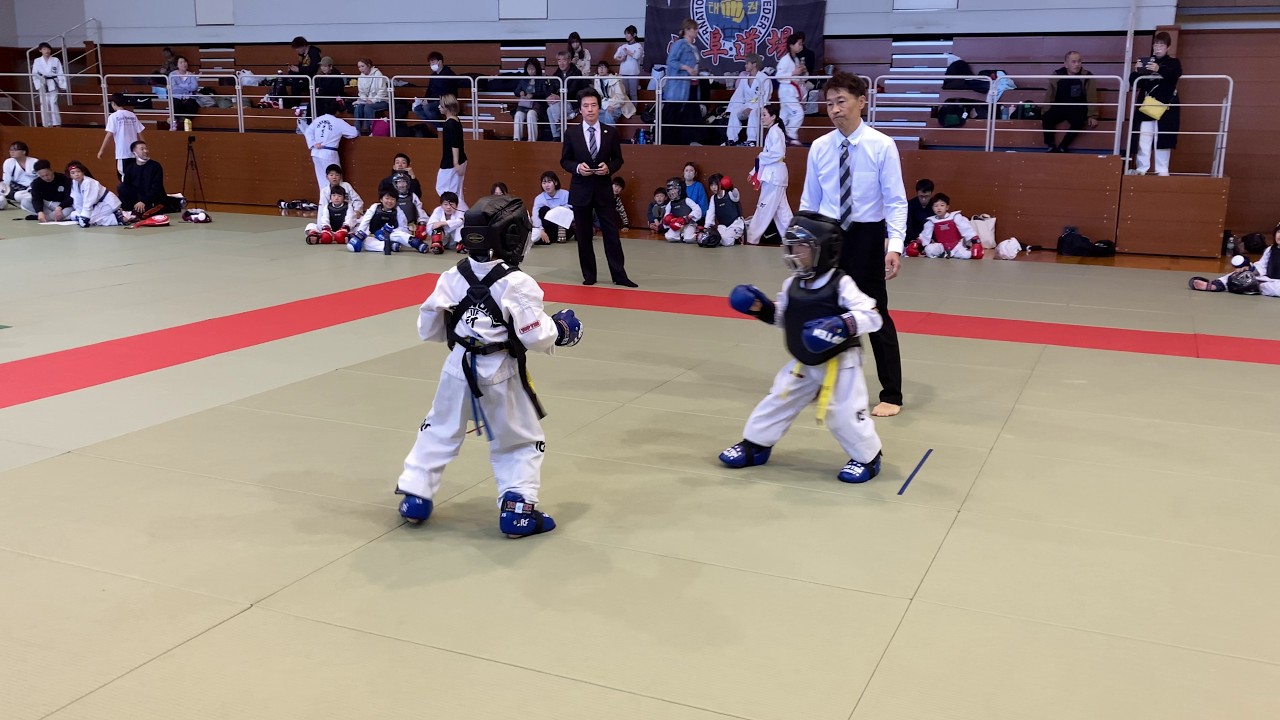 第33回岐阜県大会《組手》少年部 男子 -22kg級（決勝）33rd Gifu Championship Sparring Junior Male -22kg FINAL／ITFテコンドー