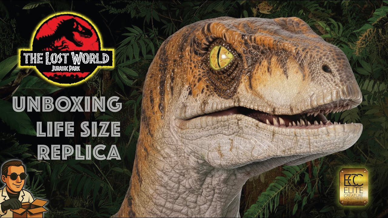 $2000 Jurassic Park Raptor Bust UNBOXING Is It Worth It?! 🦖 Elite Creature Collectibles