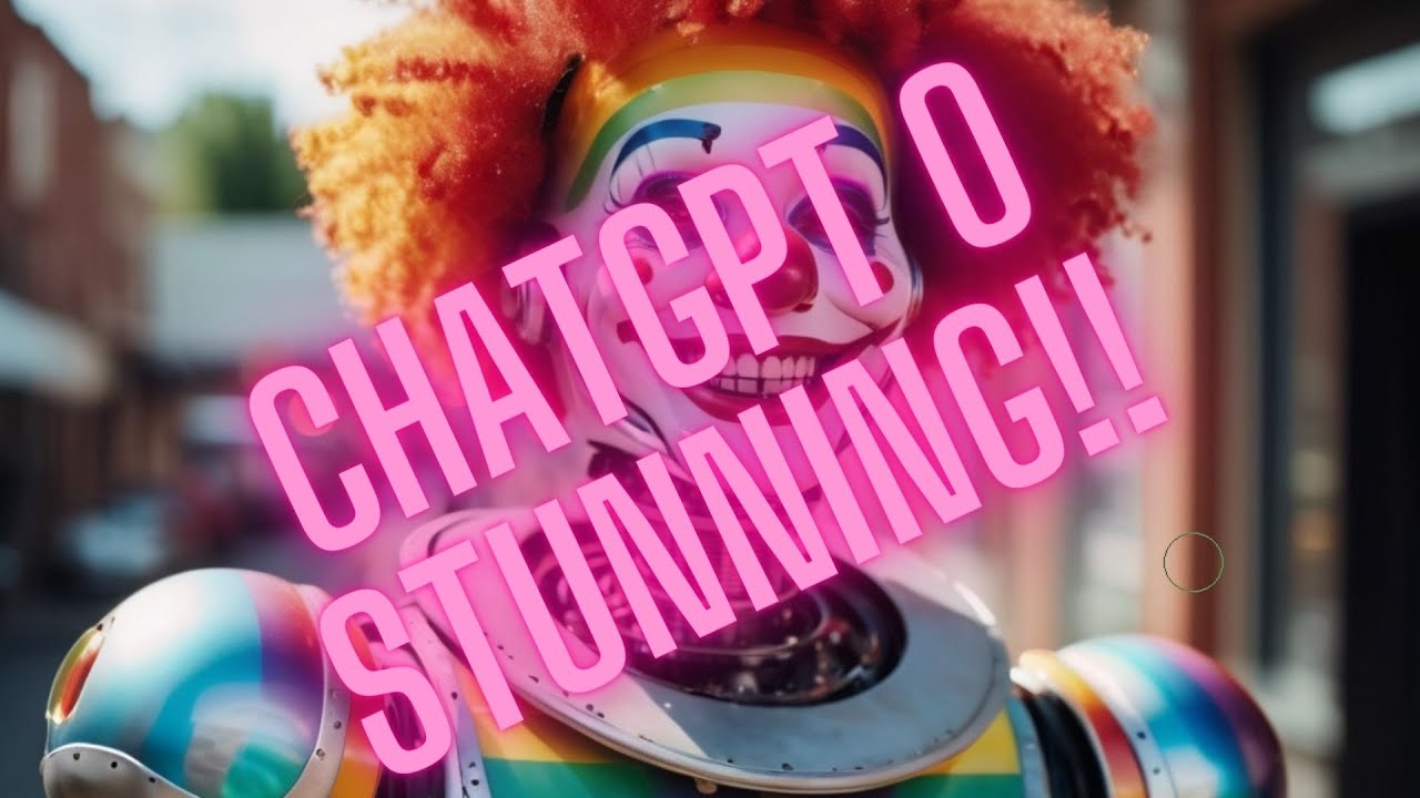 CHATGPT4-O - INCREDIBLE new video, audio, chatbot with a sense of humor is a total GAME CHANGER!