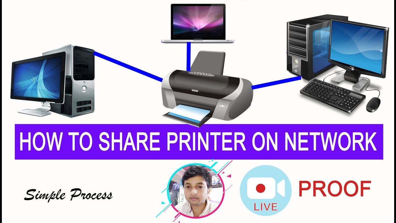 How To Share Printer On Network in HINDI | Part3