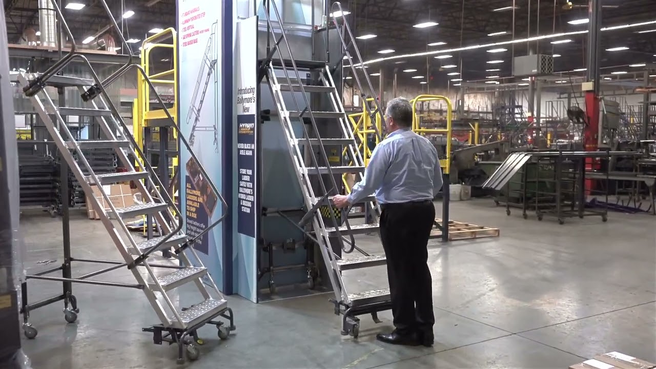 Hybrid Ladder & Docking Station (Patent Pending) - COMING SOON
