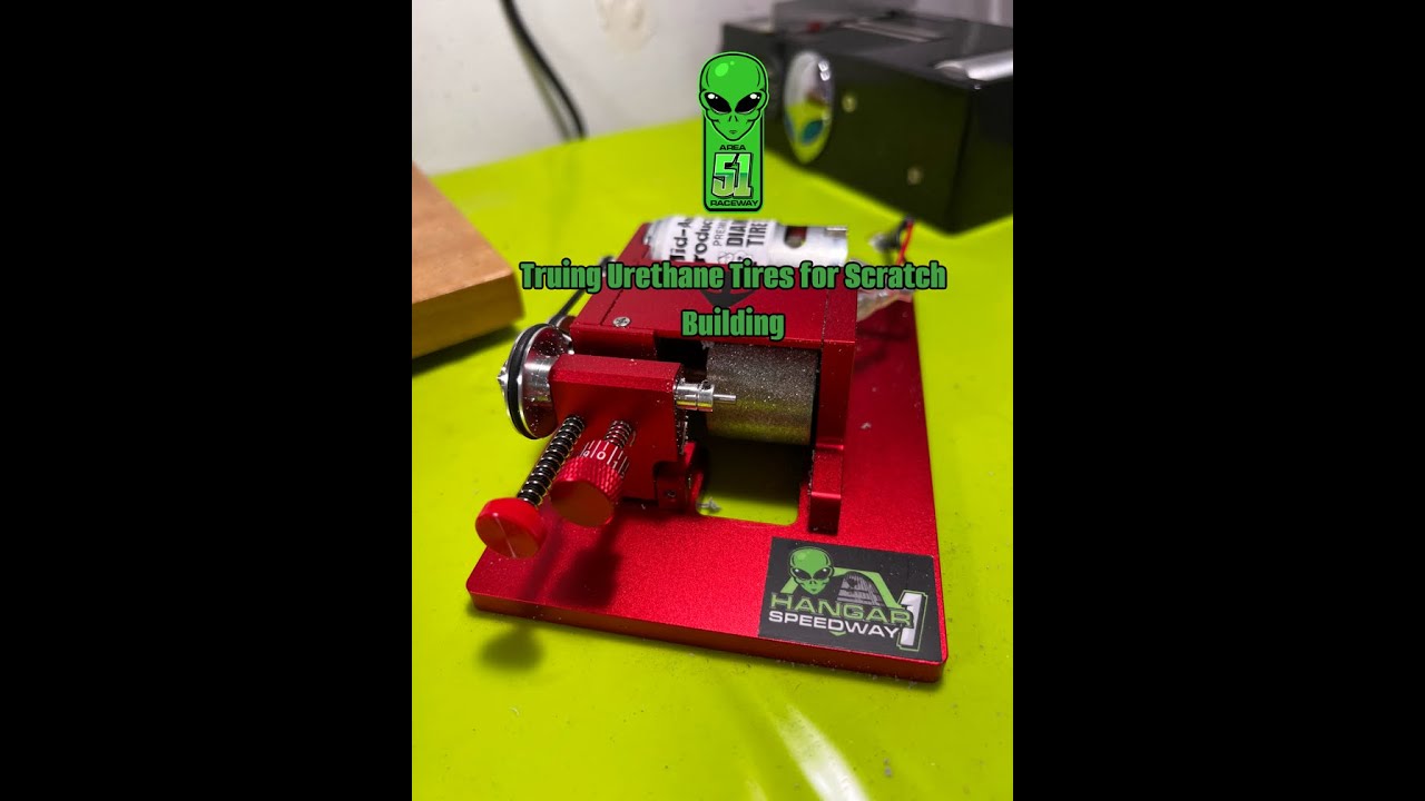 Truing Urethane Tires for Scratch Building