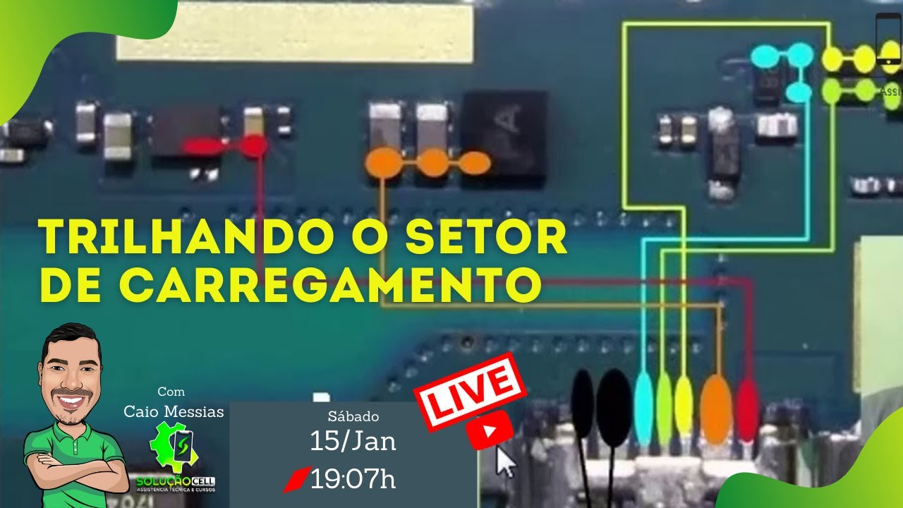 CONHECENDO O SETOR DE CARGA DOS CELULARES ANDROID #LIVE 01