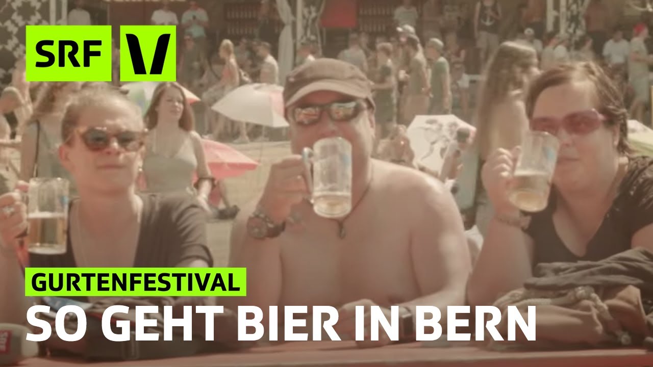 Gurtenfestival: Der «Gurte-Humpe» - wie man Bier in Bern trinkt | Festivalsommer 2015 | SRF Virus