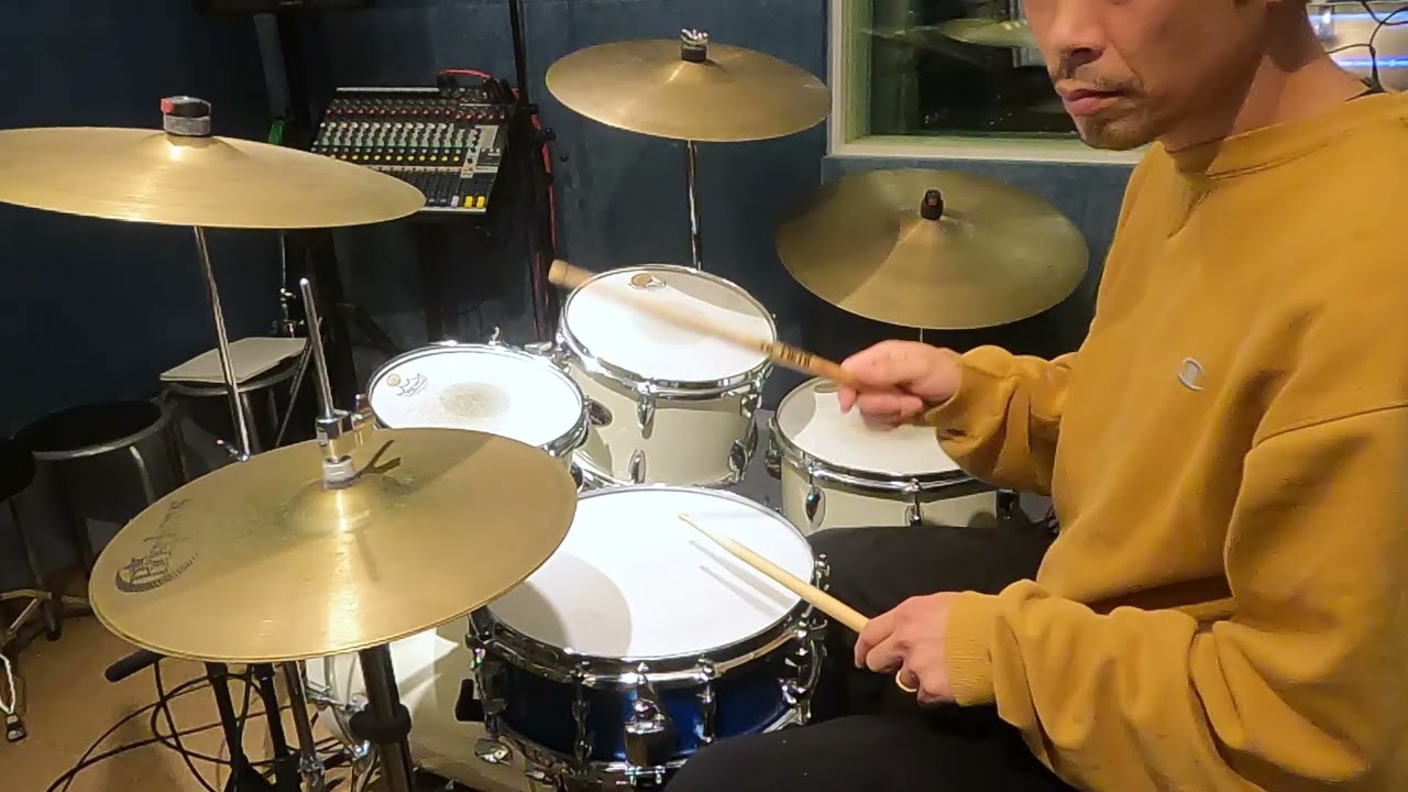 BEGIN/島人ぬ宝 【ドラム譜 参考動画】【初級(Level 2)】 drum cover ドラムカバー
