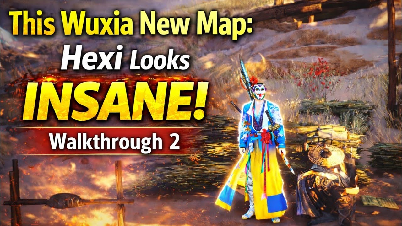 Where Winds Meet LIVE 👀 This Wuxia New Map Hexi RPG Looks INSANE! Part 2
