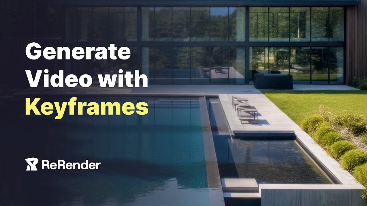 AI Architecture Animation: Start & End Frame video generation