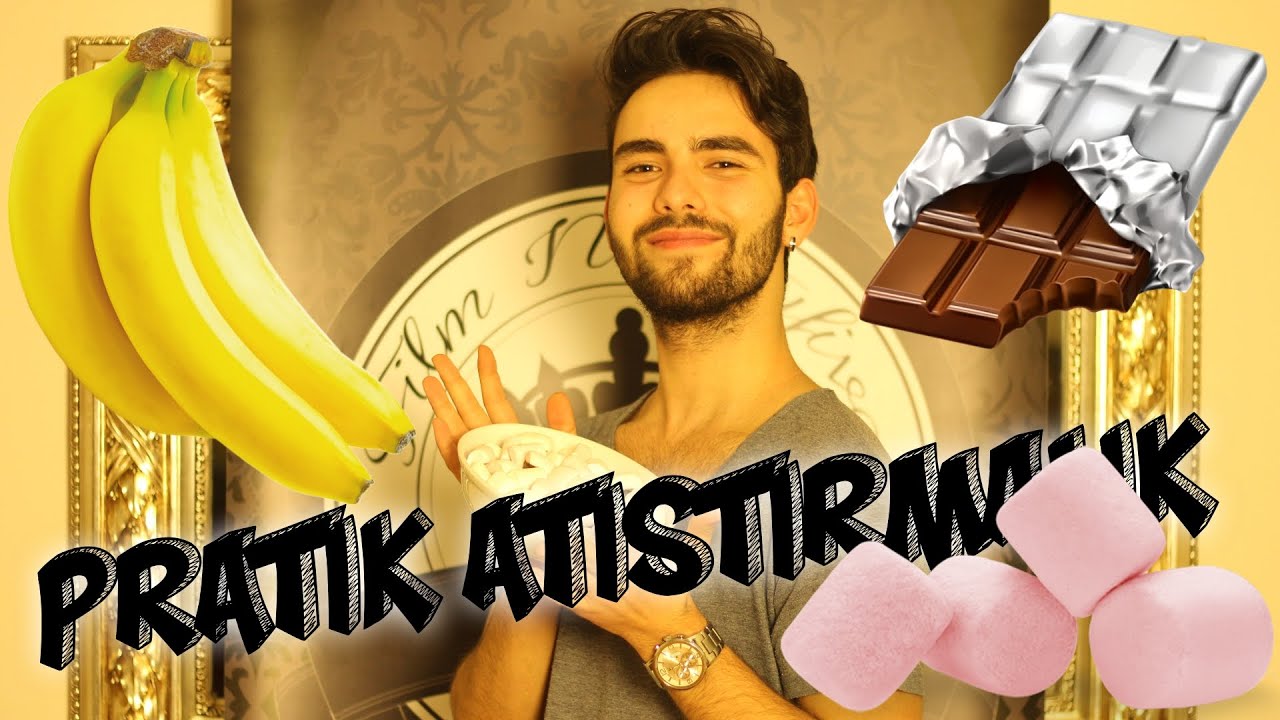 Pratik Atıştırmalık | Marsmallow + Çikolata + Muz | Konuk: Burak Yörük | Film 95