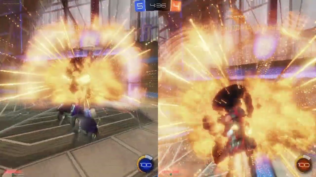 Rocket League, 1v1 un po' devastato ✌️😂