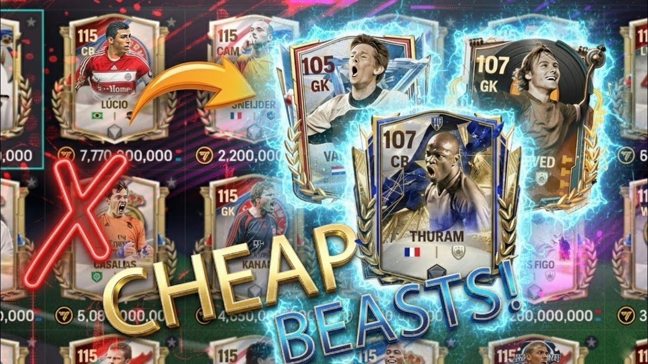 CHEAP BEAST H2H TEAM UNDER 2B COIN + GAMEPLAY WITH THE TEAM | FC MOBILE 