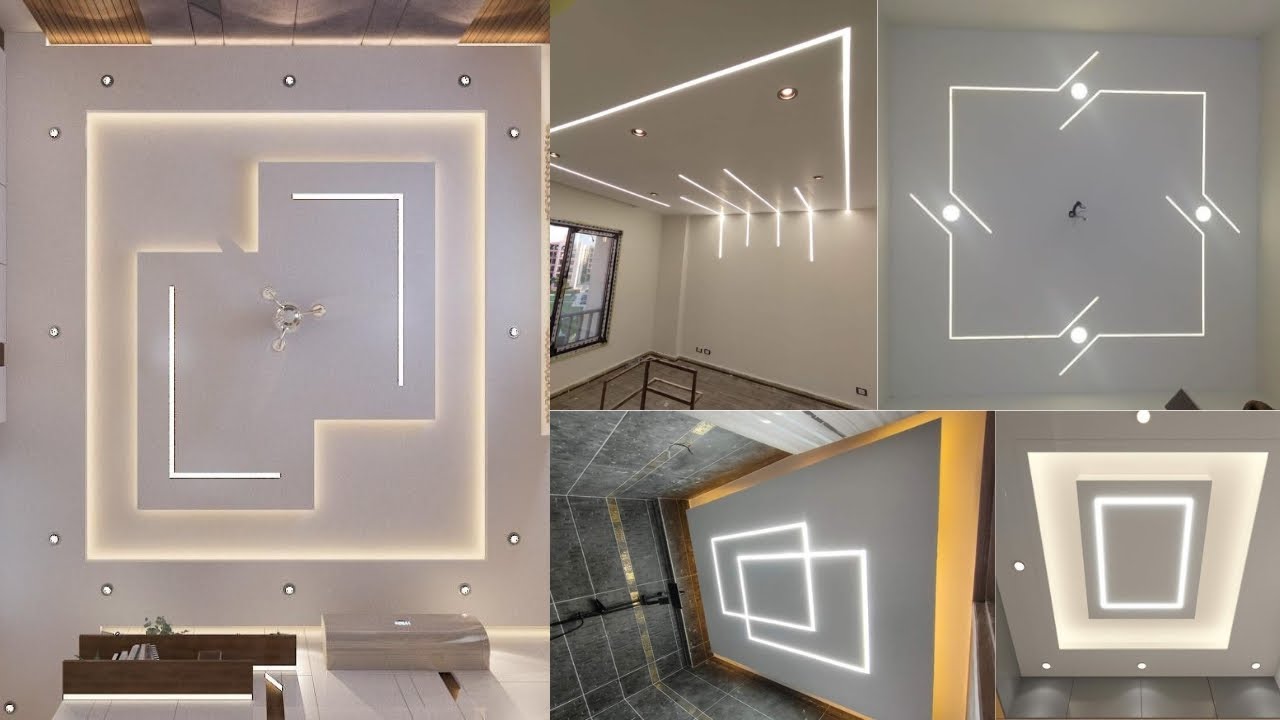 profile Light Ceiling Design Living Room Profile Light Design