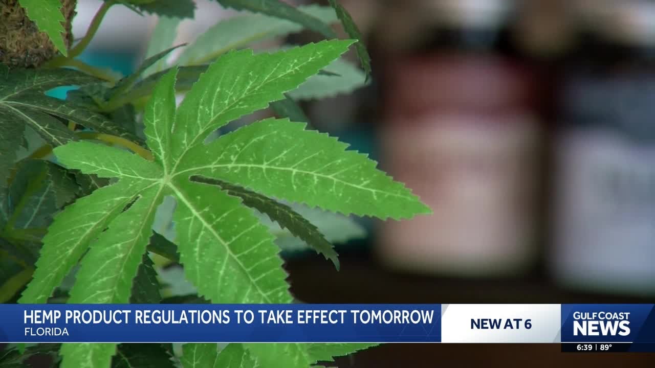 Hemp product regulations to take effect on the Gulf Coast Monday