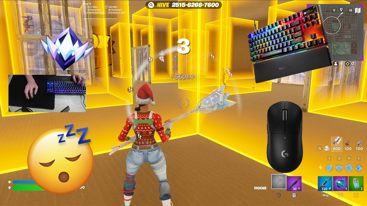 ASMR Apex Pro Tkl 3 🤩 Box Fight Gameplay🏆Satisfying Keyboard Fortnite 240FPS 4k