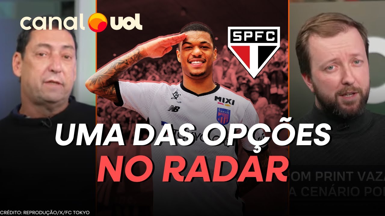 SÃO PAULO TENTA MARCELO RYAN, CENTROAVANTE DO FC TOKYO, MAS TEM OUTRAS OPÇÕES, EXPLICA EDER