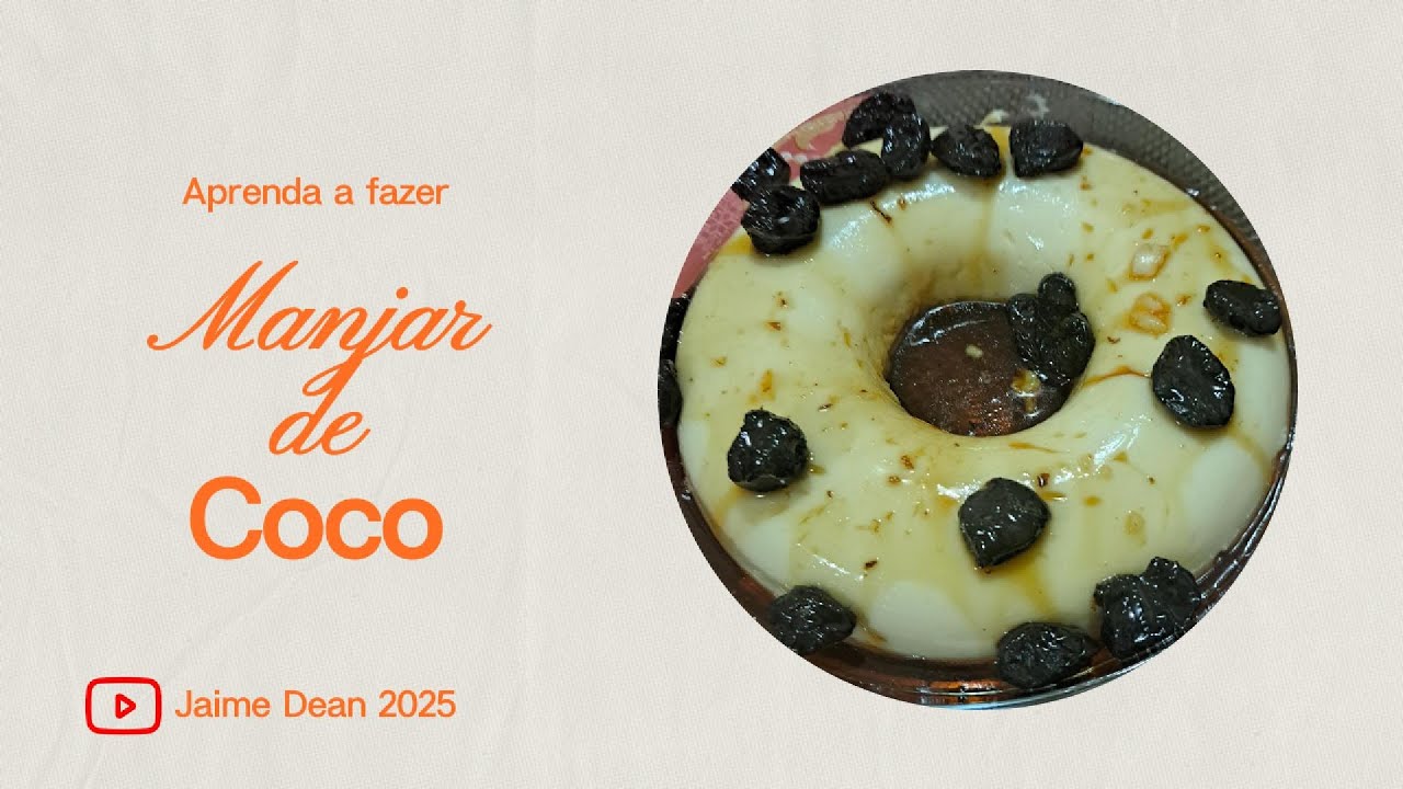 Manjar Cremoso com Calda de Ameixa, Sobremesa Perfeita!