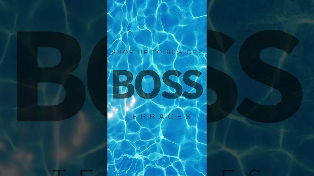 BOSS Summer Sale Is Here! #terraces #hugoboss #summersale #terraces #mensfashion #sale #heatwave
