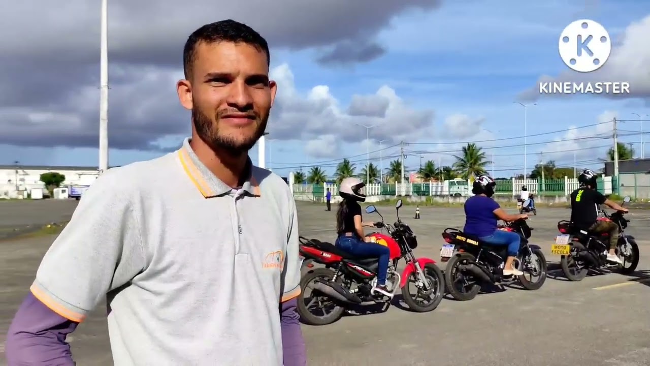 TREINAMENTO PARA CAT.A.MOTO INSTRUTOR PAULO HENRIQUE ESPAÇO 2000 CAMAÇARI BAHIA