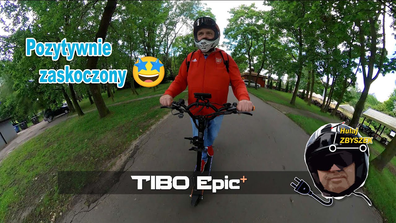 Hulajnoga elektryczna 2023 TIBO Epic+ v2.0 pozytywne zaskoczenie 😎 Electric Scooter