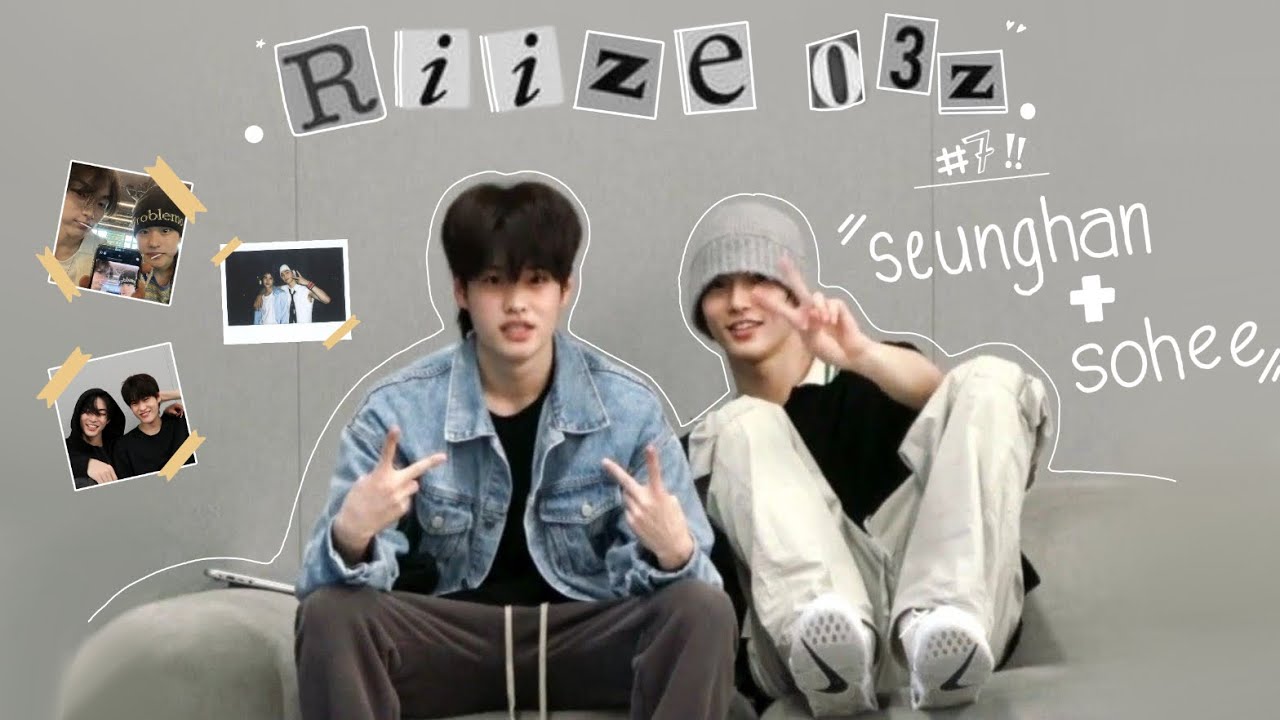 my favourite 03z riize moments because I miss this duo ( seunghan+sohee )