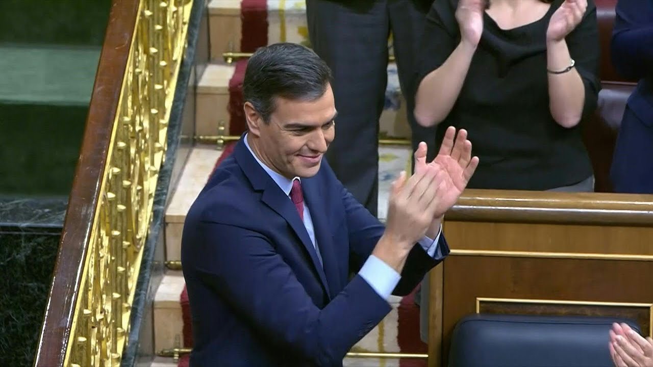 Pedro S&aacute;nchez, elegido presidente de un gobierno de izquierda en Espa&ntilde;a | AFP