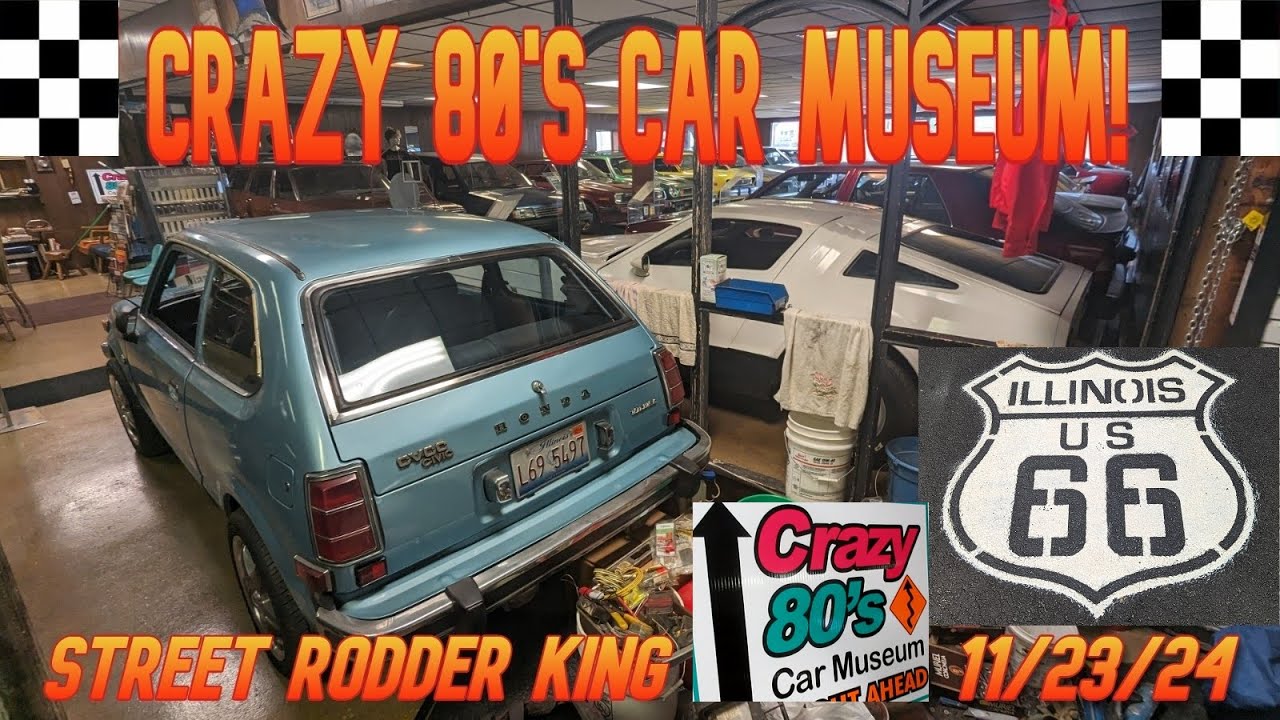 Crazy 80's Car Museum!
