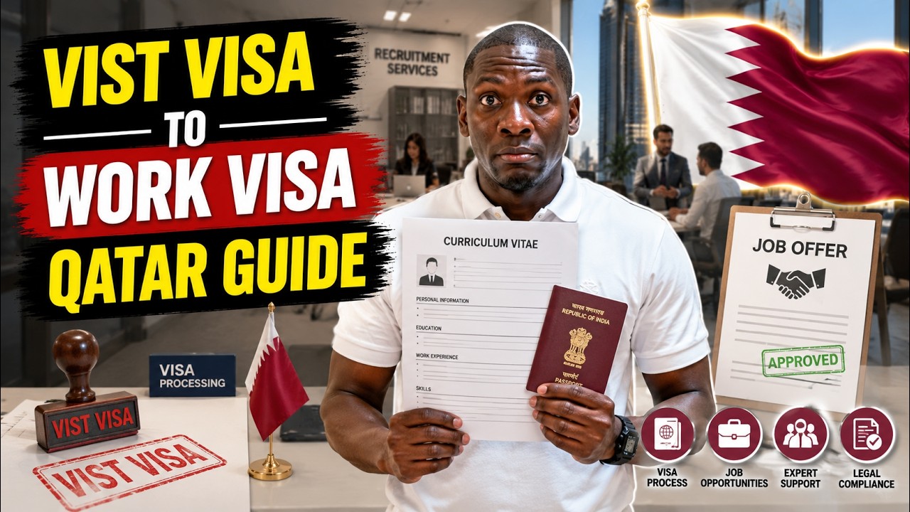 Qatar Job Search Tips: Visit Visa to Work Visa 2025 / Mexcreationtv