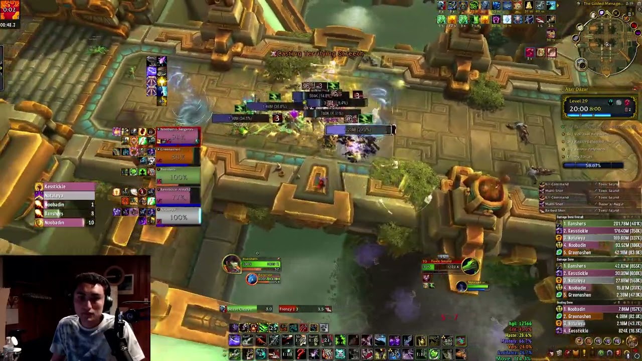 +29 Atal'dazar Fortified BM Hunter PoV