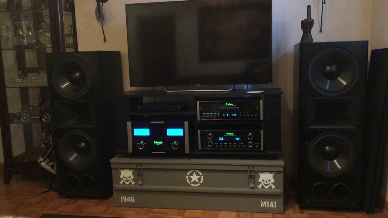 Klipsch CF-4 Mcintosh MC402 C220 MVP851