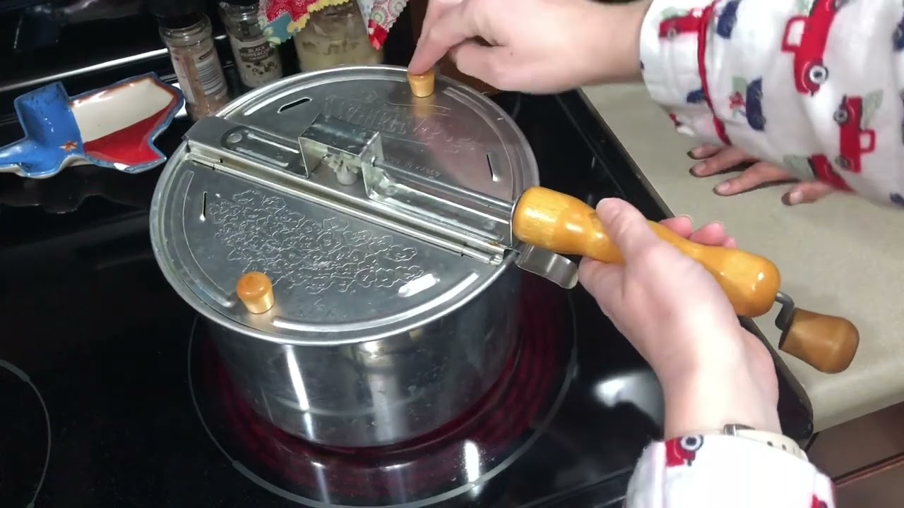 POPCORN WITH A WHIRLEY POP!