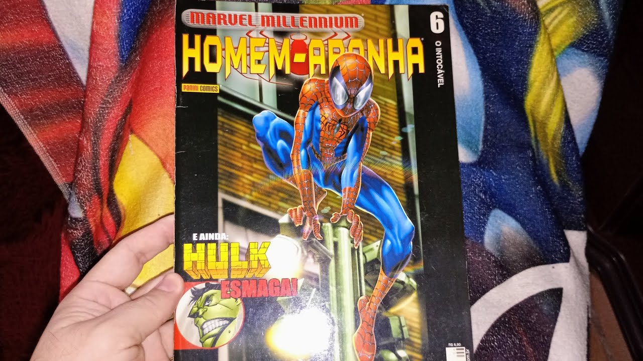 Video(2015). Quadrinho Marvel Millennium Homem Aranha 6/Panini 2002 . 👍😁