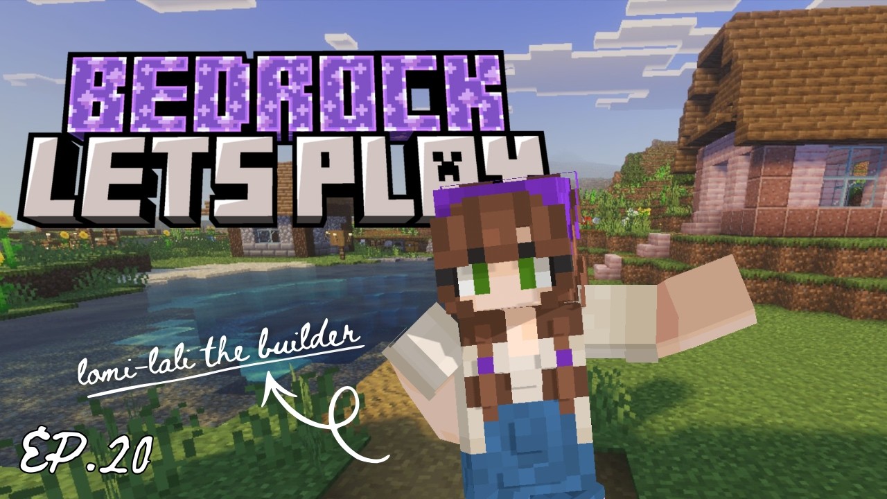 Episode 20 - Bedrock Minecraft Let's Play : Expanding the Village