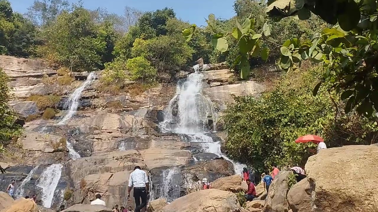 Amazing bamni waterfall in purulia