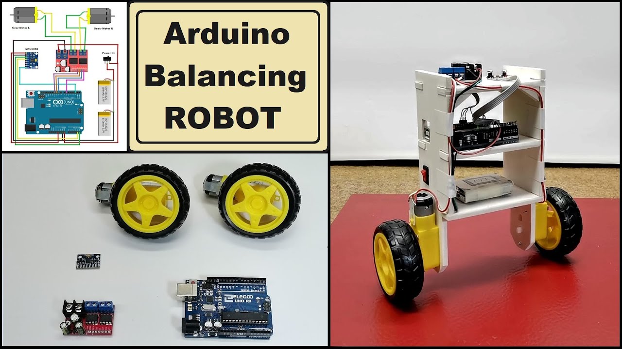 Arduino two weel self Balancing Robot