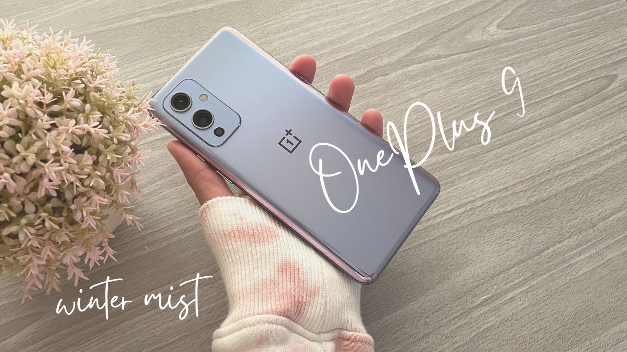 OnePlus 9 Winter Mist Unboxing ❄️