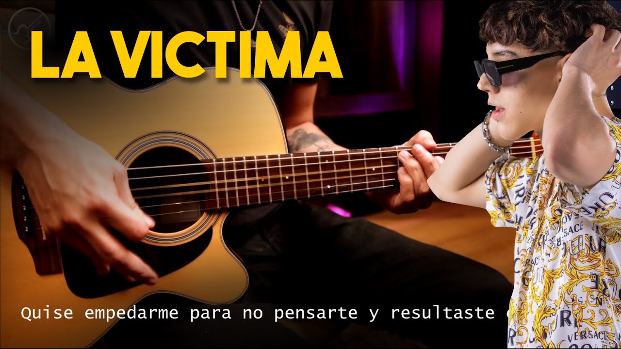 La Víctima - Xavi GUITARRA Cover REQUINTO + ACORDES Christianvib