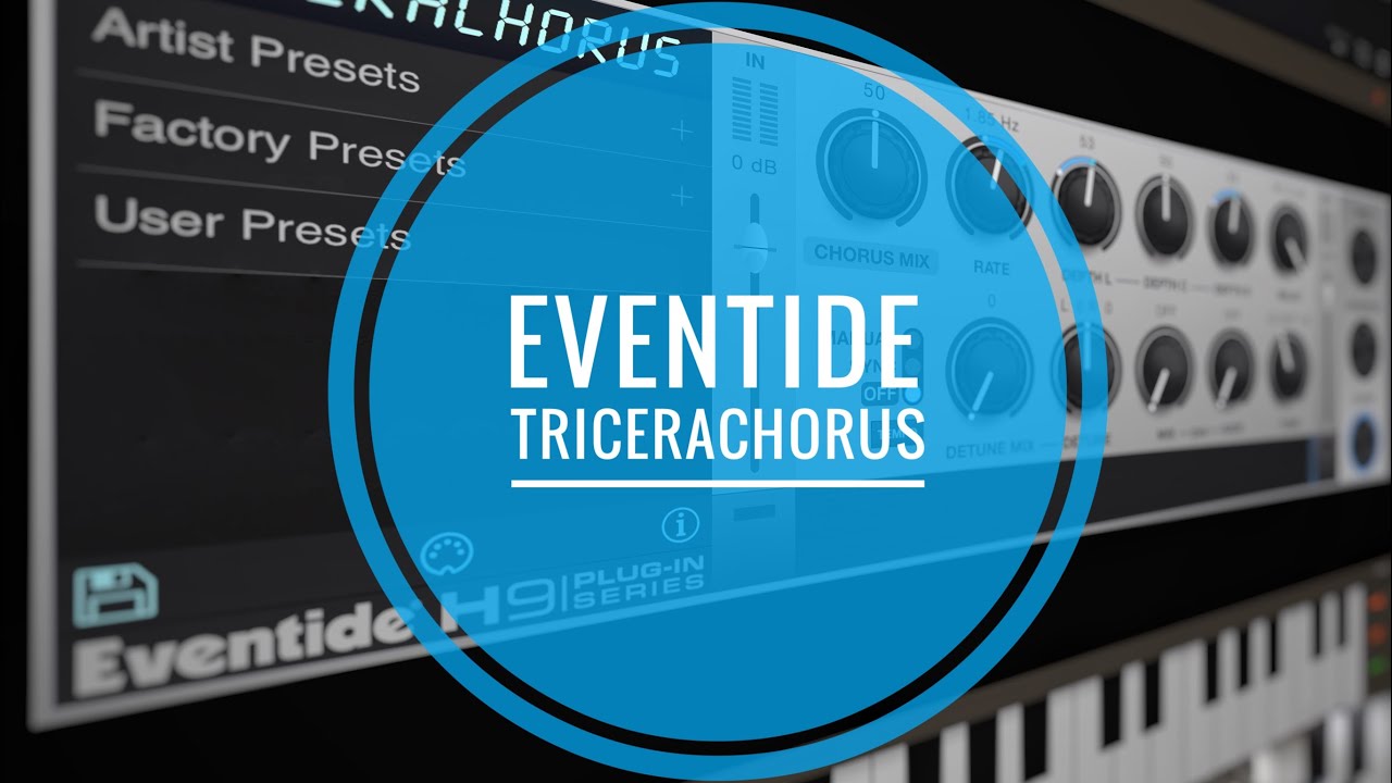 Eventide TriceraChorus Super Quick Walkthrough & Synth Demo