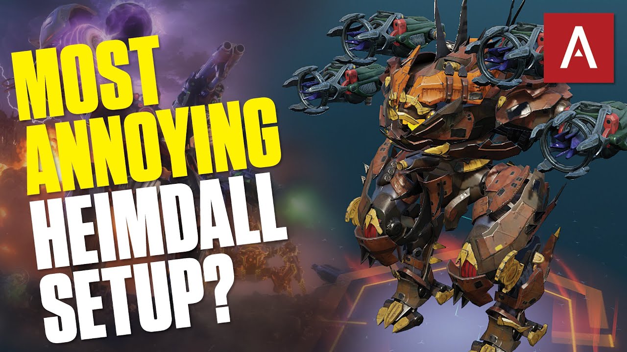 Heimdall Transformed Into Suppression Beast With New Chasm Weapons In War Robots! WR Heimdall