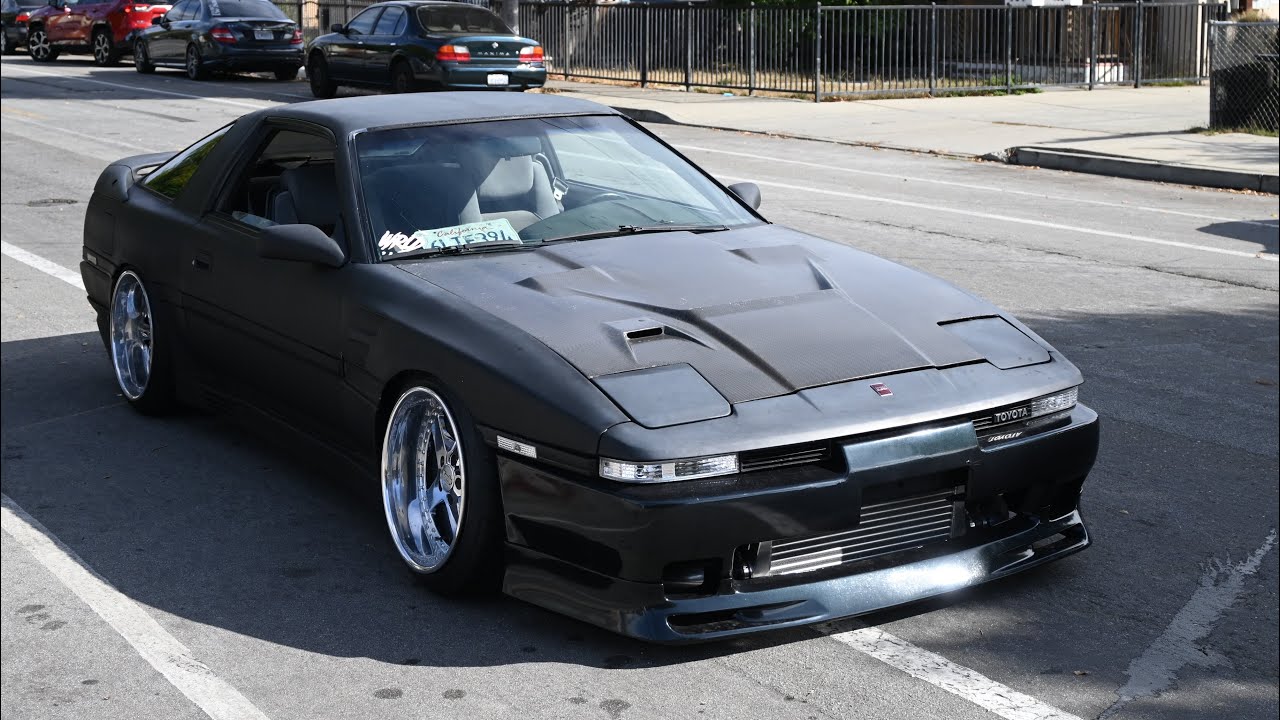 1JZ MK3 Supra получает трансмиссию r154 + большой сингл 2JZ Supra тянет!!
