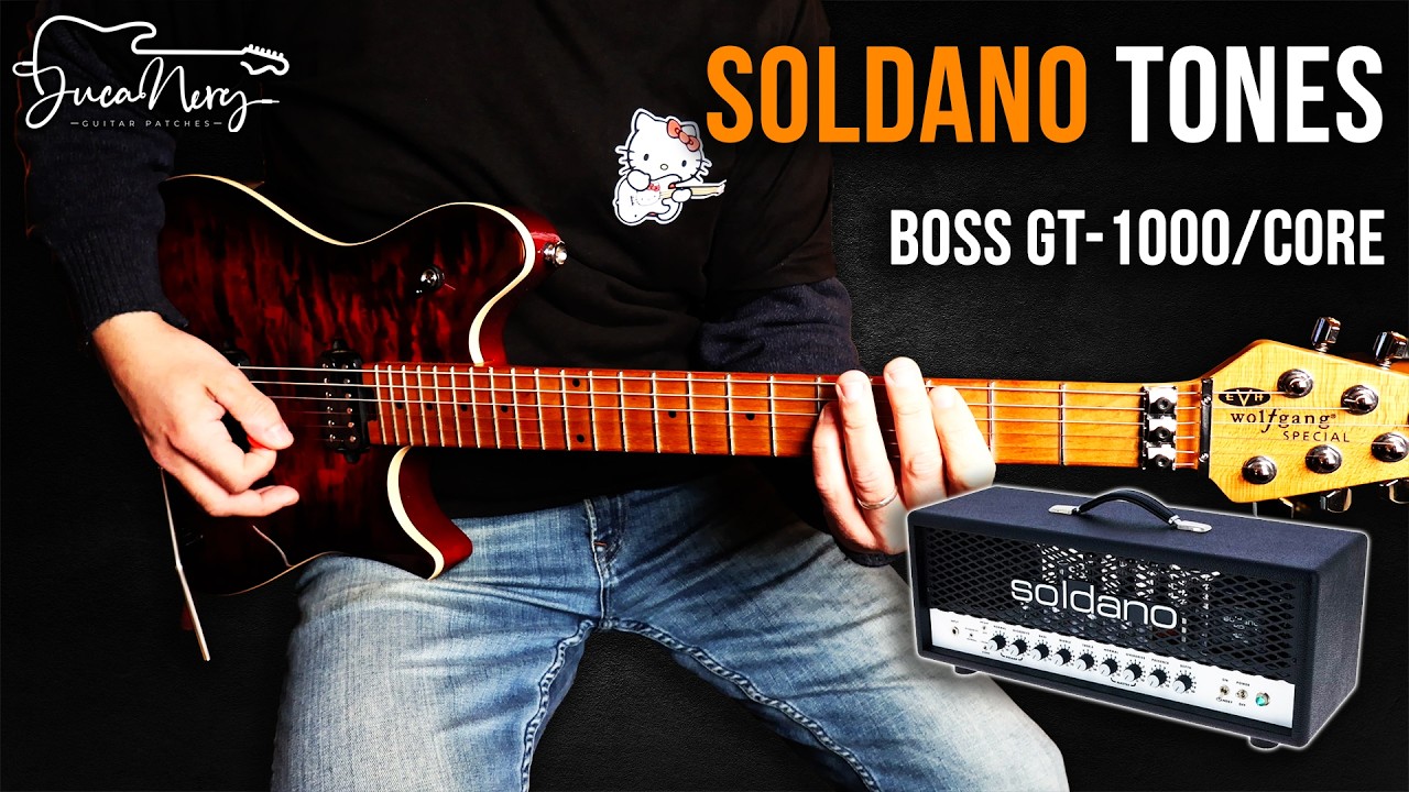 Soldano Style Guitar Tones – Boss GT-1000 | JN California Hot Rod Pack