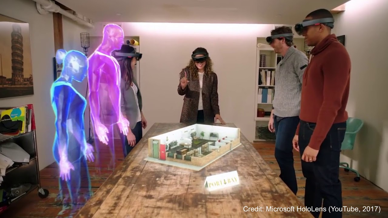 Microsoft Hololens Virtual Reality Headset Overview
